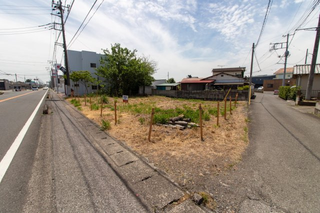 小俣駅まで歩4分。二方が道路の、家を描ける土地の画像