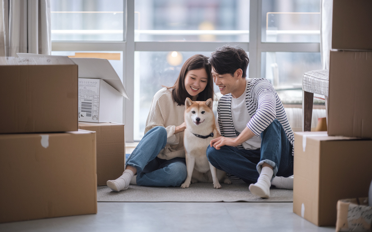 カップルの同棲で失敗しない賃貸探し方！ペット可物件の注意点も解説の画像
