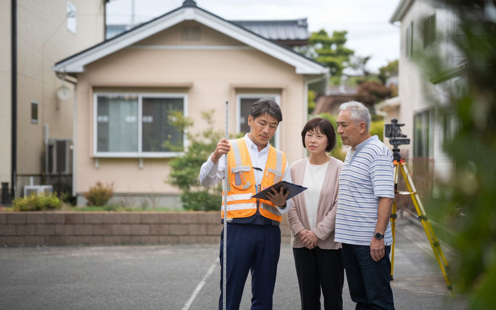住吉区で不動産売却する前に測量は必要？境界トラブルを防ぎ安全に土地を切り売りする方法の画像