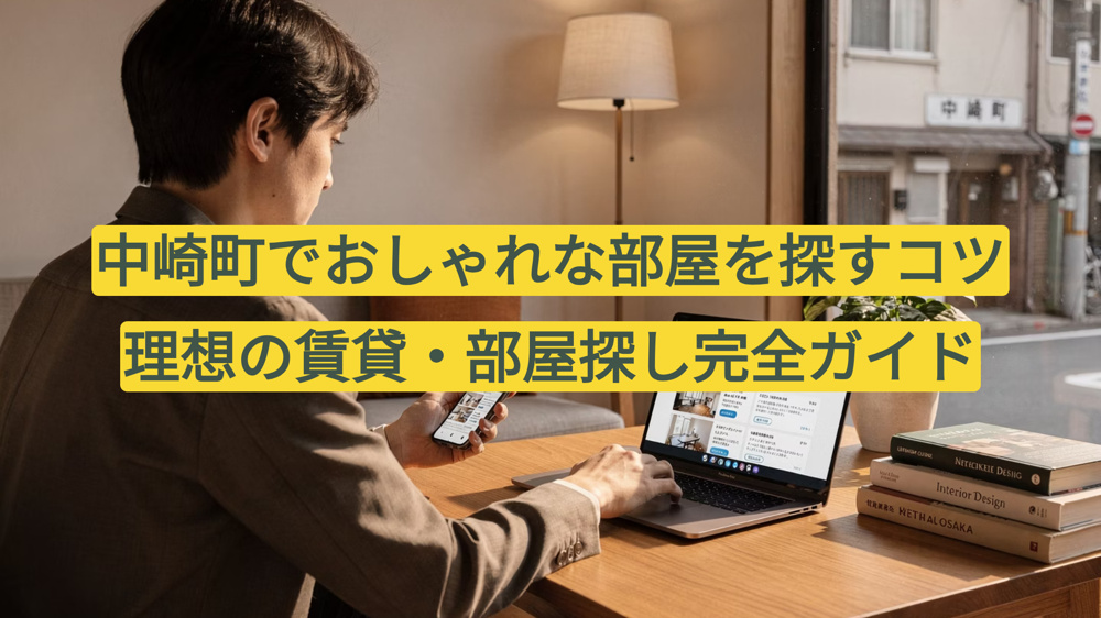 中崎町でおしゃれな部屋を探すコツ｜理想の賃貸・部屋探し完全ガイドの画像