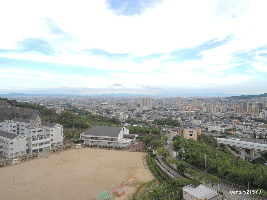 JR宝塚駅北側の住宅街