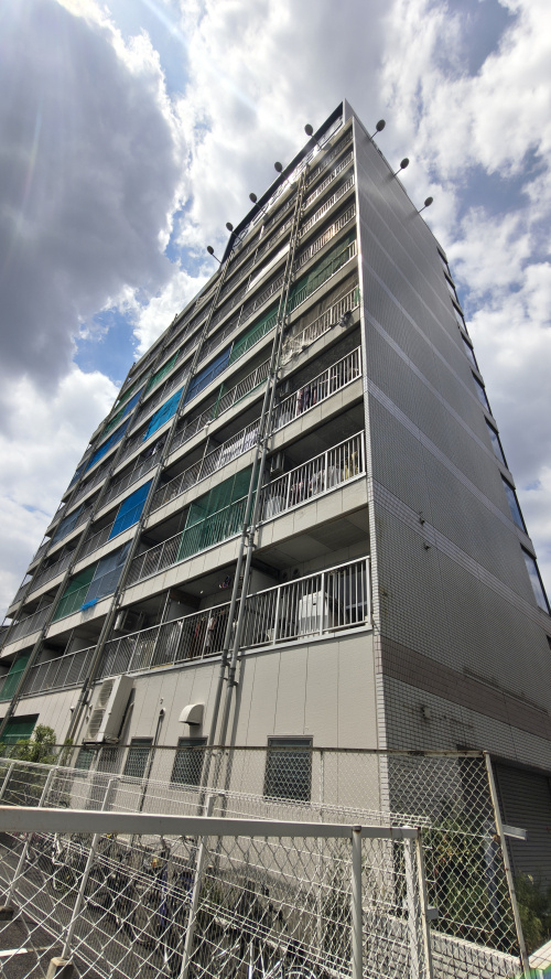 【平野駅徒歩8分】平野区喜連西 1K♪洋室12.8帖・ルーフバルコニー付き・908号室のマンションの画像