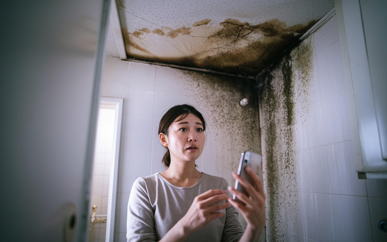 賃貸のカビや水漏れの原因はどこに？責任と負担範囲を分かりやすく解説の画像