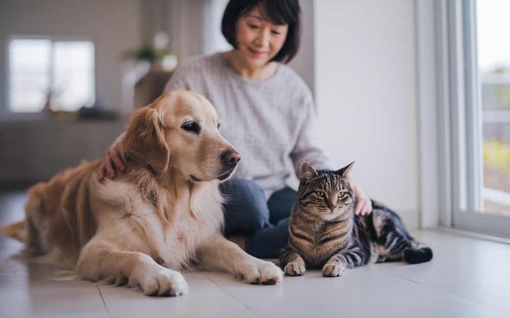 ペットと暮らす新築戸建ての工夫とは？高齢犬高齢猫にやさしいバリアフリー設計を解説の画像
