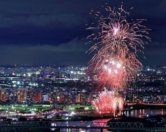葛飾納涼花火大会の画像