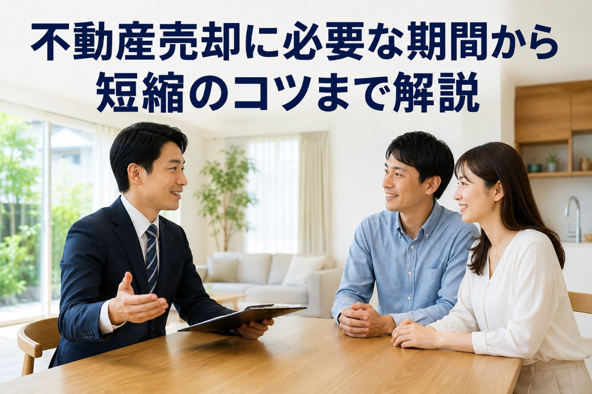 不動産売却に必要な期間から短縮のコツまで解説の画像