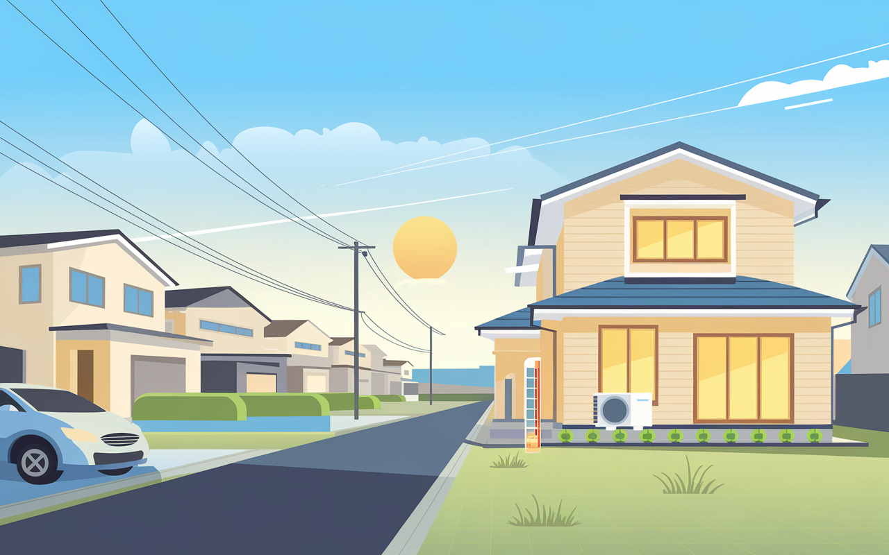 一戸建ての夏は要注意?室内の熱中症対策を家族で見直す方法の画像