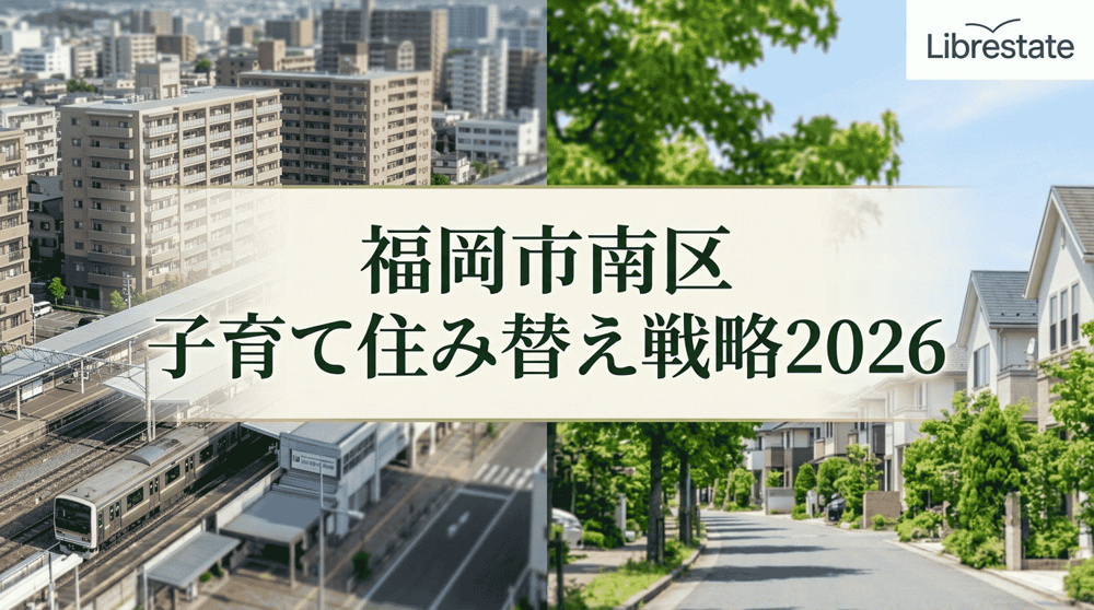 【福岡市南区】住み替え査定2026｜大橋・高宮vs長住・野間の画像