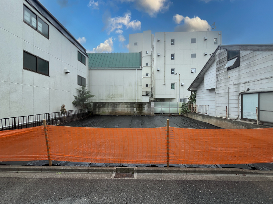 世田谷区等々力2丁目 建築条件付き売地 現地写真