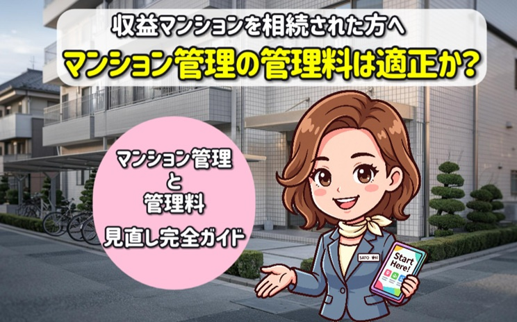 マンション管理の管理料は適正か？売却方法や活用相談を相談無料で解説の画像