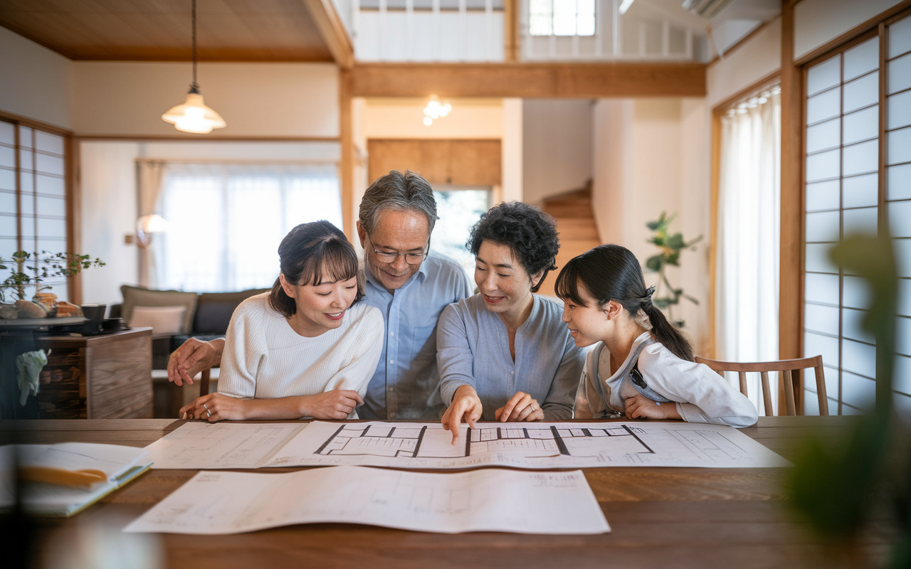 二世帯住宅を成功させる秘訣は？間取りで失敗しないポイントを解説の画像