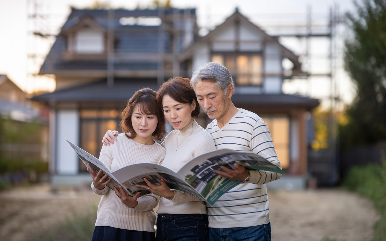 実家の土地で迷う二世帯住宅?建て替えか増築かを比較解説の画像