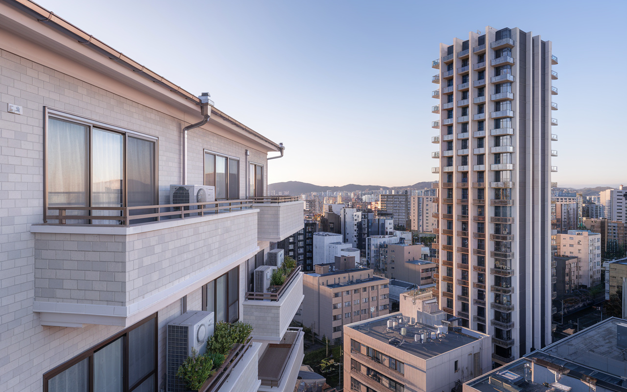 低層マンションと高層マンションどちらが良い？比較で維持費や景観資産性の違いを解説の画像