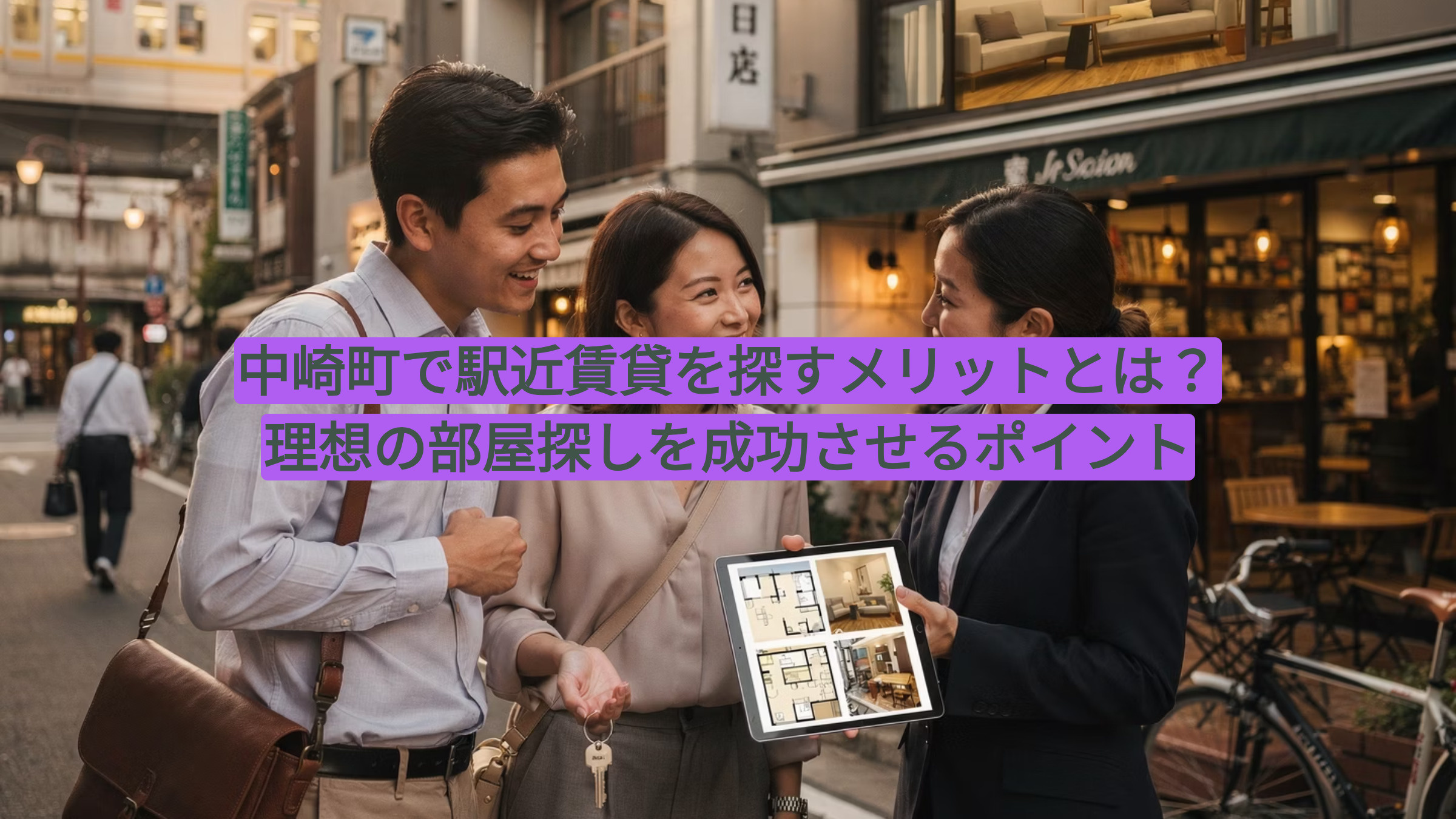 中崎町で駅近賃貸を探すメリットとは？理想の部屋探しを成功させるポイントの画像