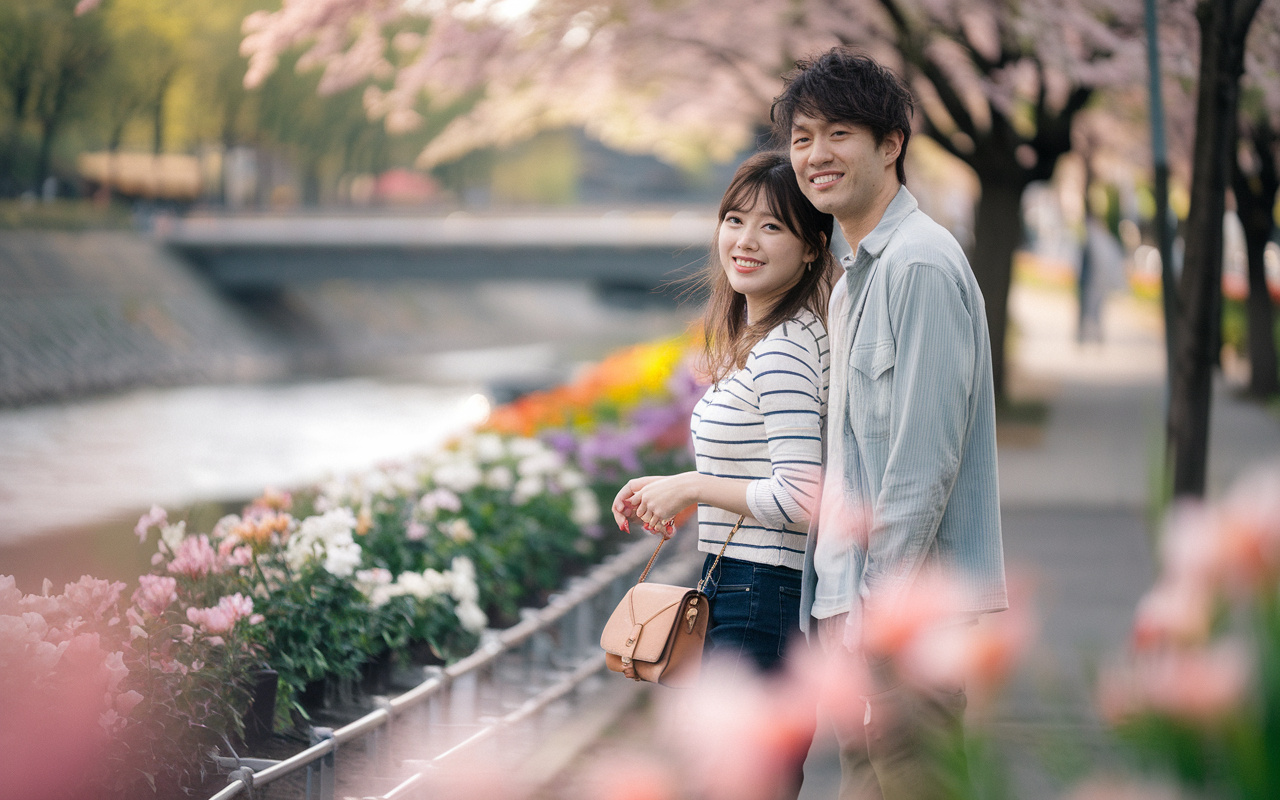 江南市で週末観光デートはどう？若い夫婦に優しい自然と街の魅力を紹介の画像