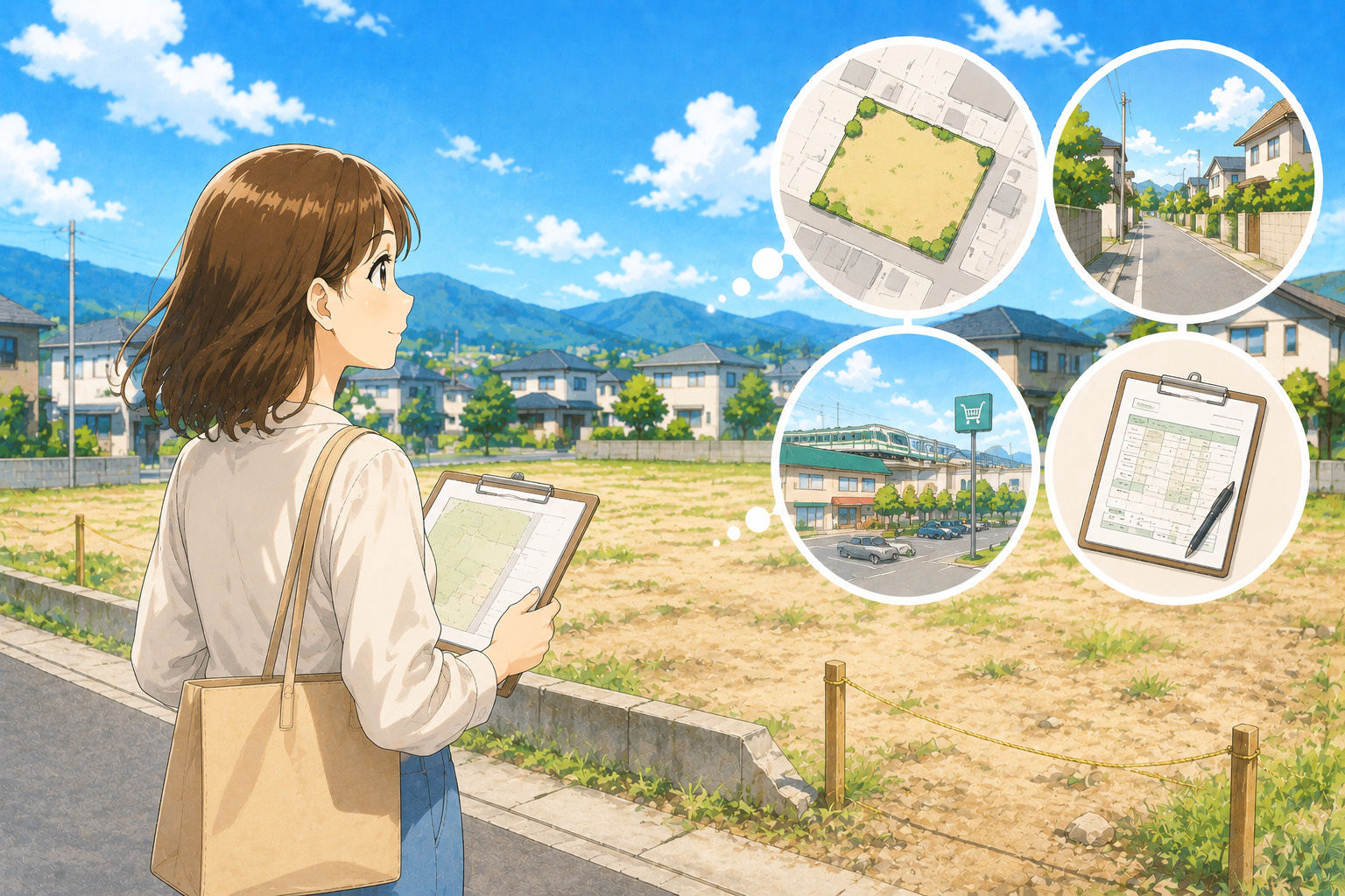 土地を高く売るために知っておきたい査定のポイントの画像