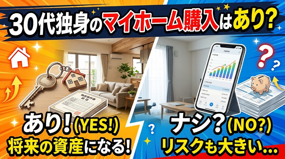 30代独身のマイホーム購入はあり？後悔しない判断軸と検討手順を解説の画像