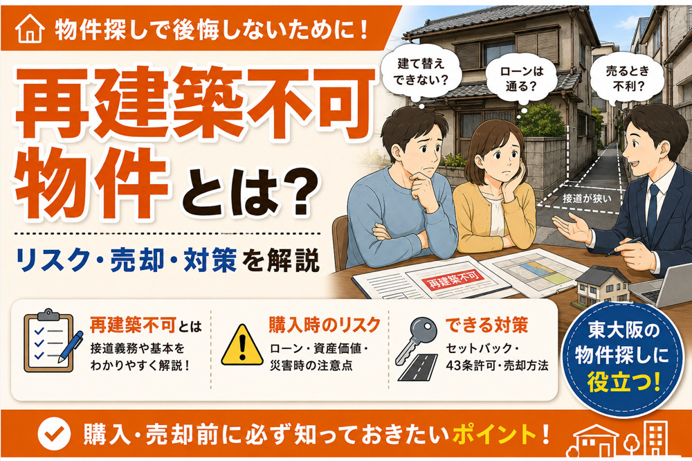 再建築不可物件とは？購入・売却前に知っておきたいリスクと対策の画像