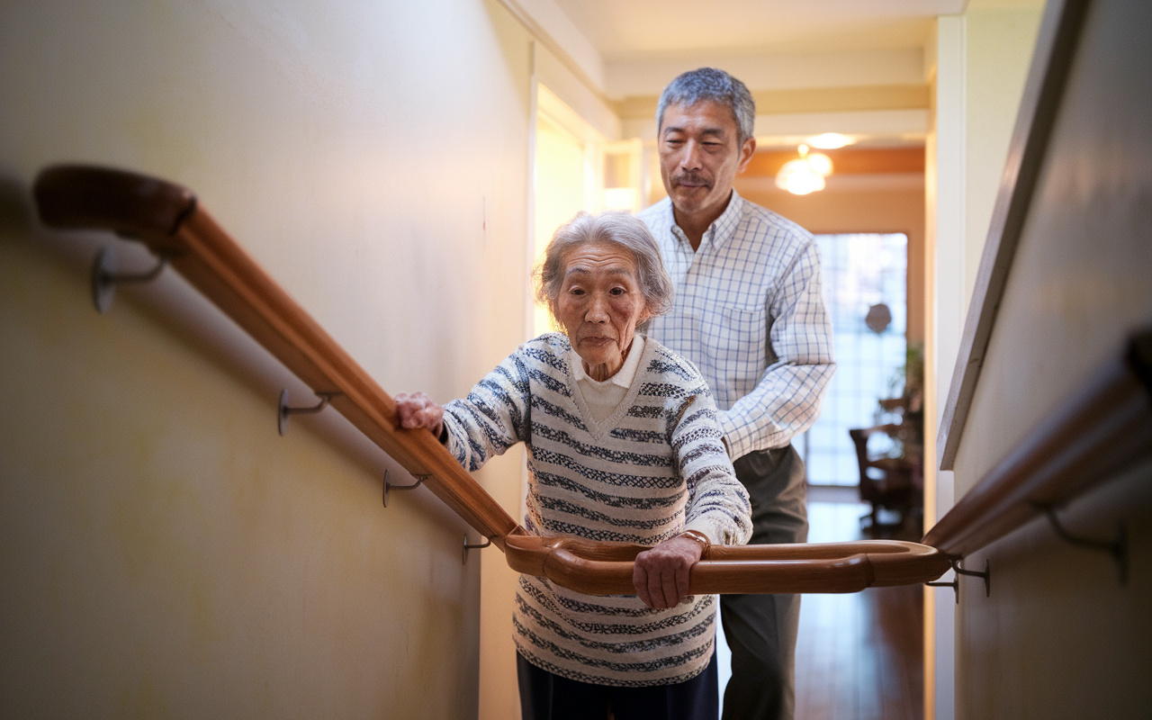 尼崎市の手すり設置リフォームは必要？助成金を活用して安心の住まいにする方法の画像