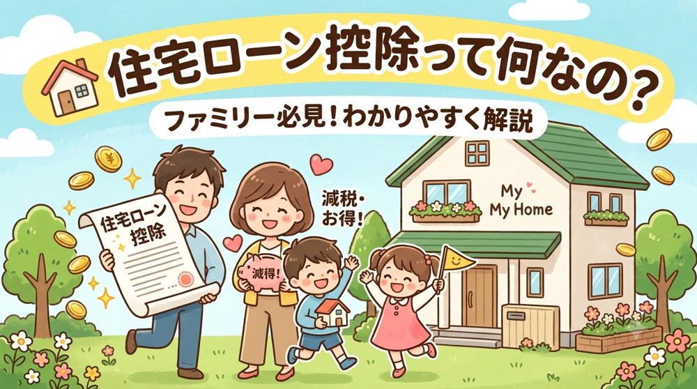 【ゼロからわかる】住宅ローン控除（減税）とは？仕組み・計算・手続き・注意点を超わかりやすく完全解説！の画像