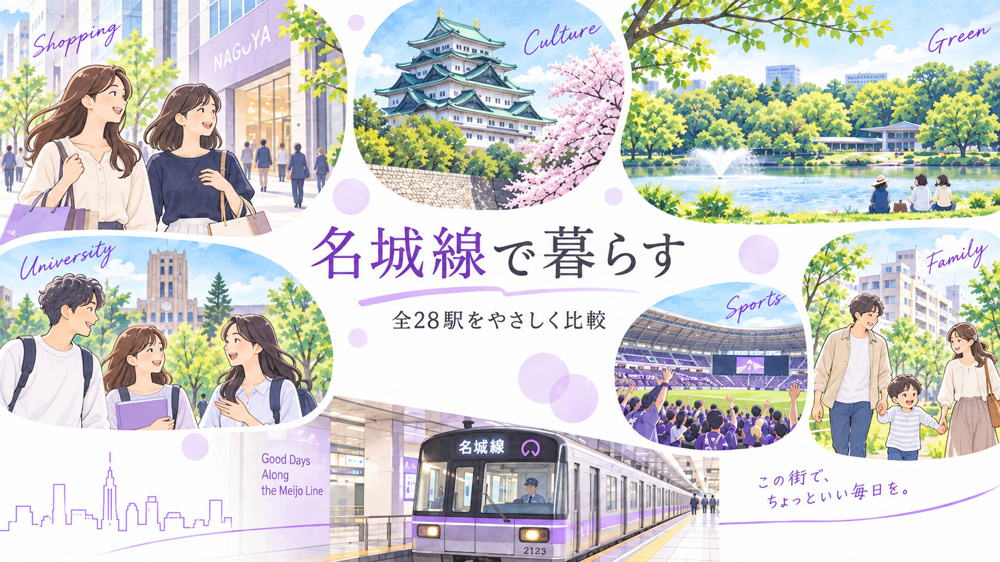 地下鉄名城線の特徴についての画像
