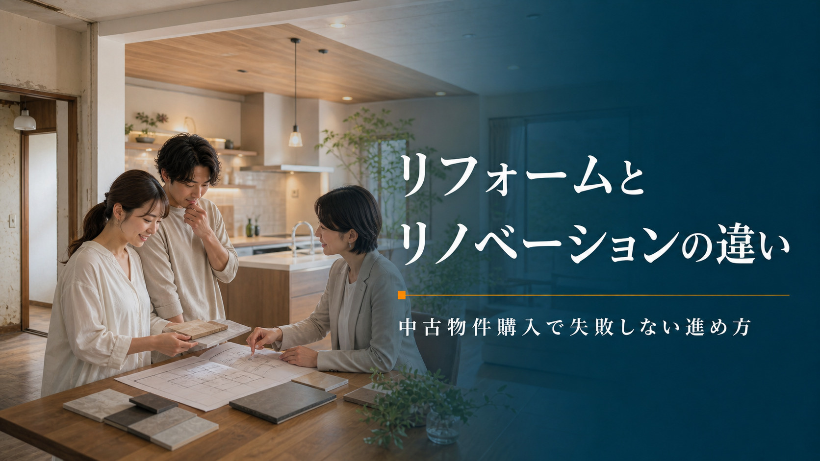 リフォームとリノベーションの違いを比較!広島で失敗しない選び方の画像