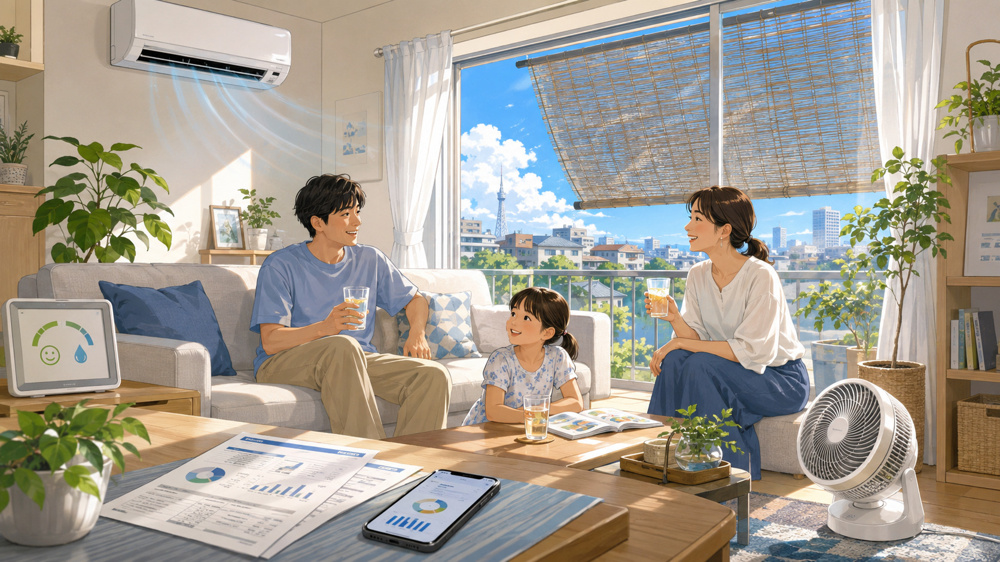 エアコンと電気代のリアル｜我慢せずに下げる節電のコツの画像