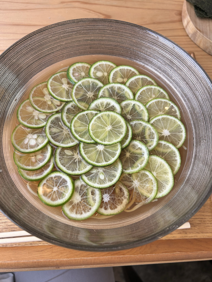 「すだち蕎麦」の画像