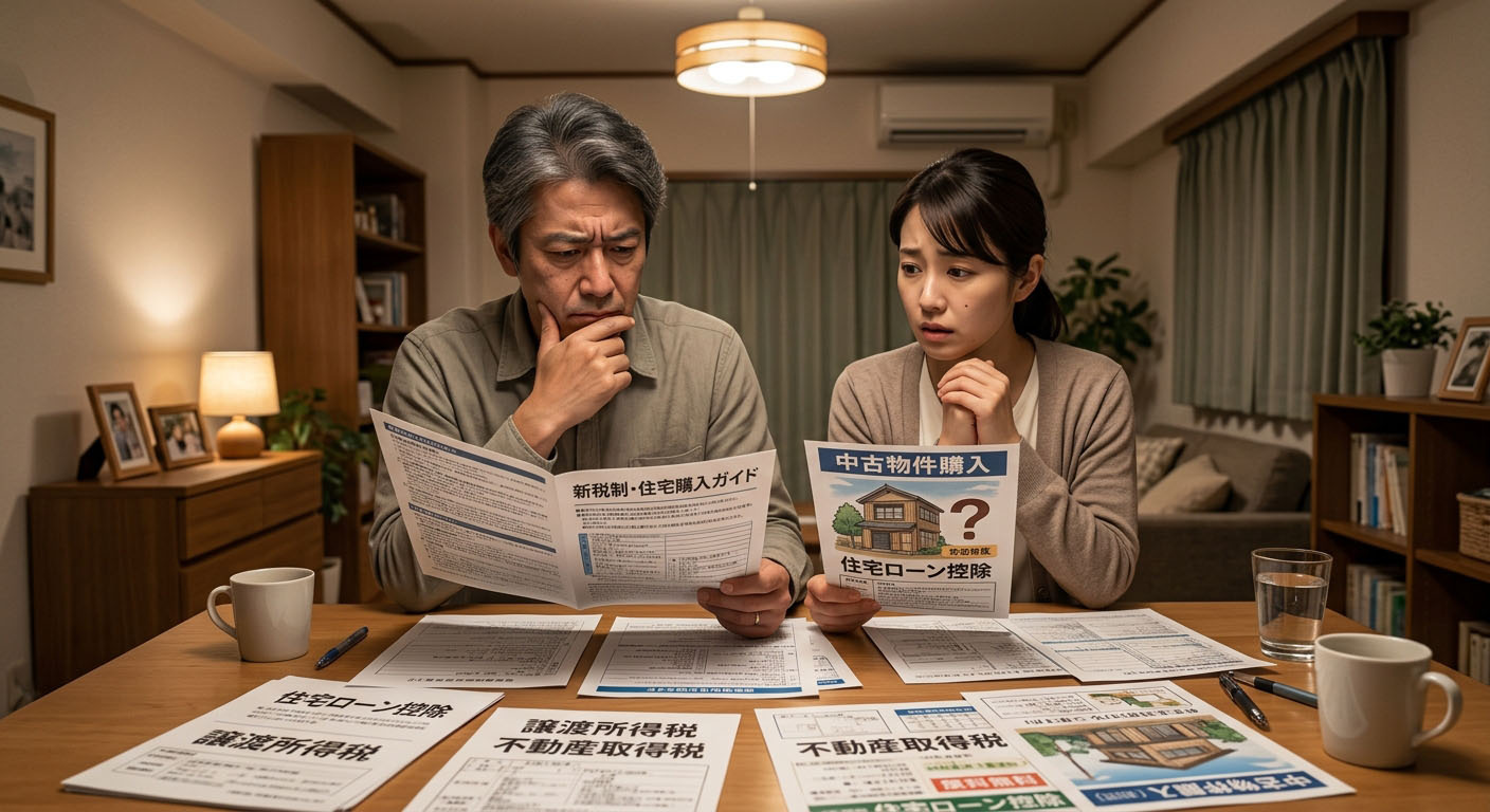 2026年最新版!中古住宅購入で使える税制優遇をわかりやすく整理|プロが教える賢い資金計画の画像