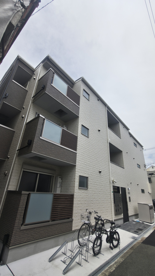 【喜連瓜破駅徒歩10分】平野区喜連3丁目 新築1DK♪ネット1ギガ無料・オートロック・102号室のマンションの画像