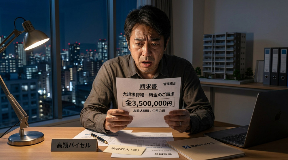 収益物件購入後に「大規模修繕費用」が突然発生したときの資金対策｜プロが教えるリスク回避の極意の画像