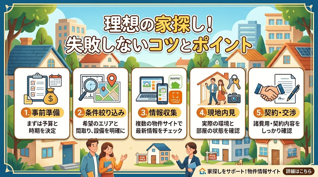 【だるまホーム】初めての家探しは何から始める？富士見市・ふじみ野市で失敗しないポイントの画像