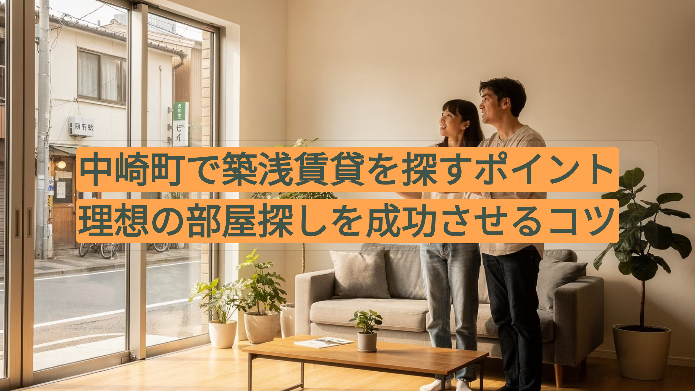 中崎町で築浅賃貸を探すポイント｜理想の部屋探しを成功させるコツの画像