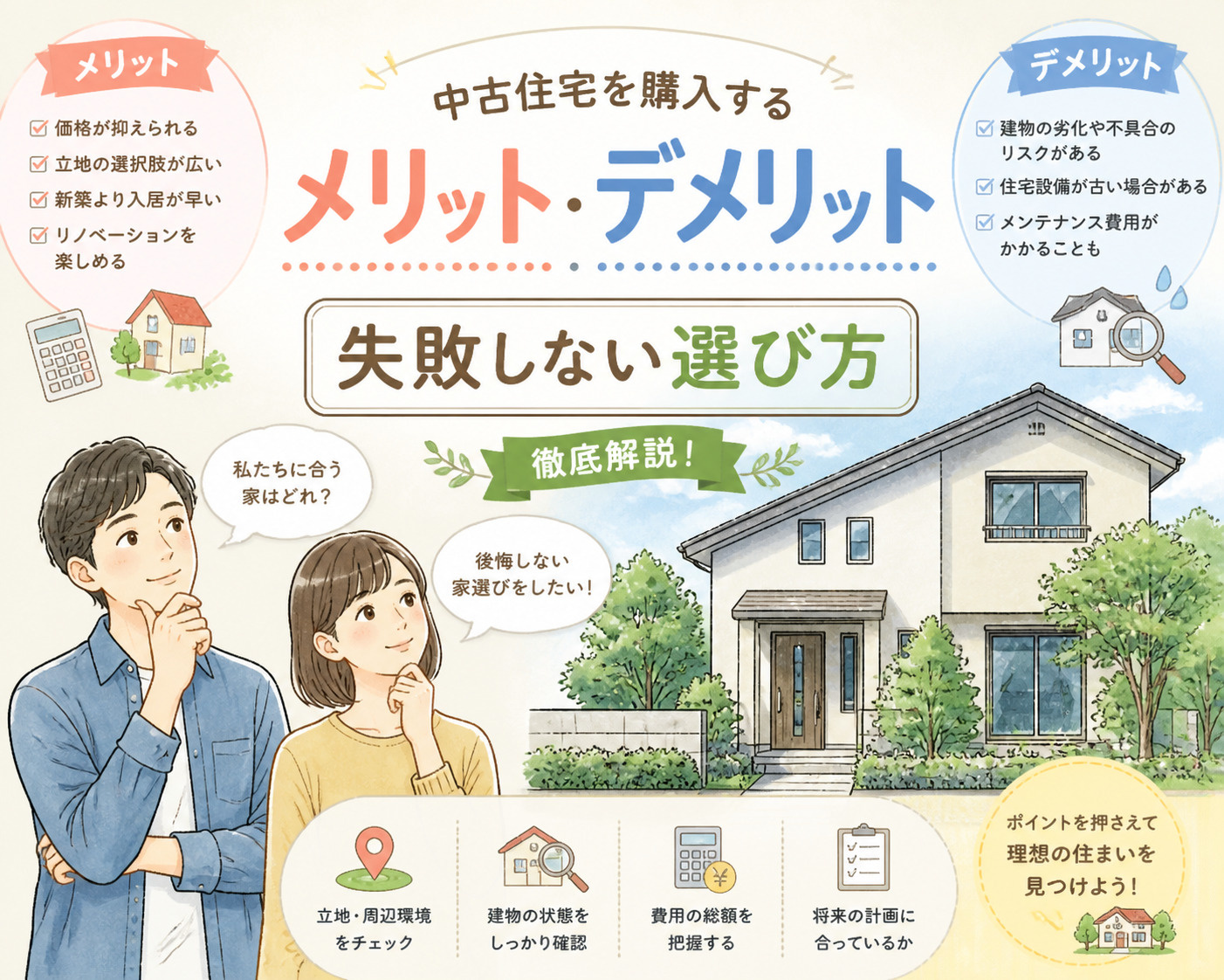 中古戸建を探すコツは？の画像