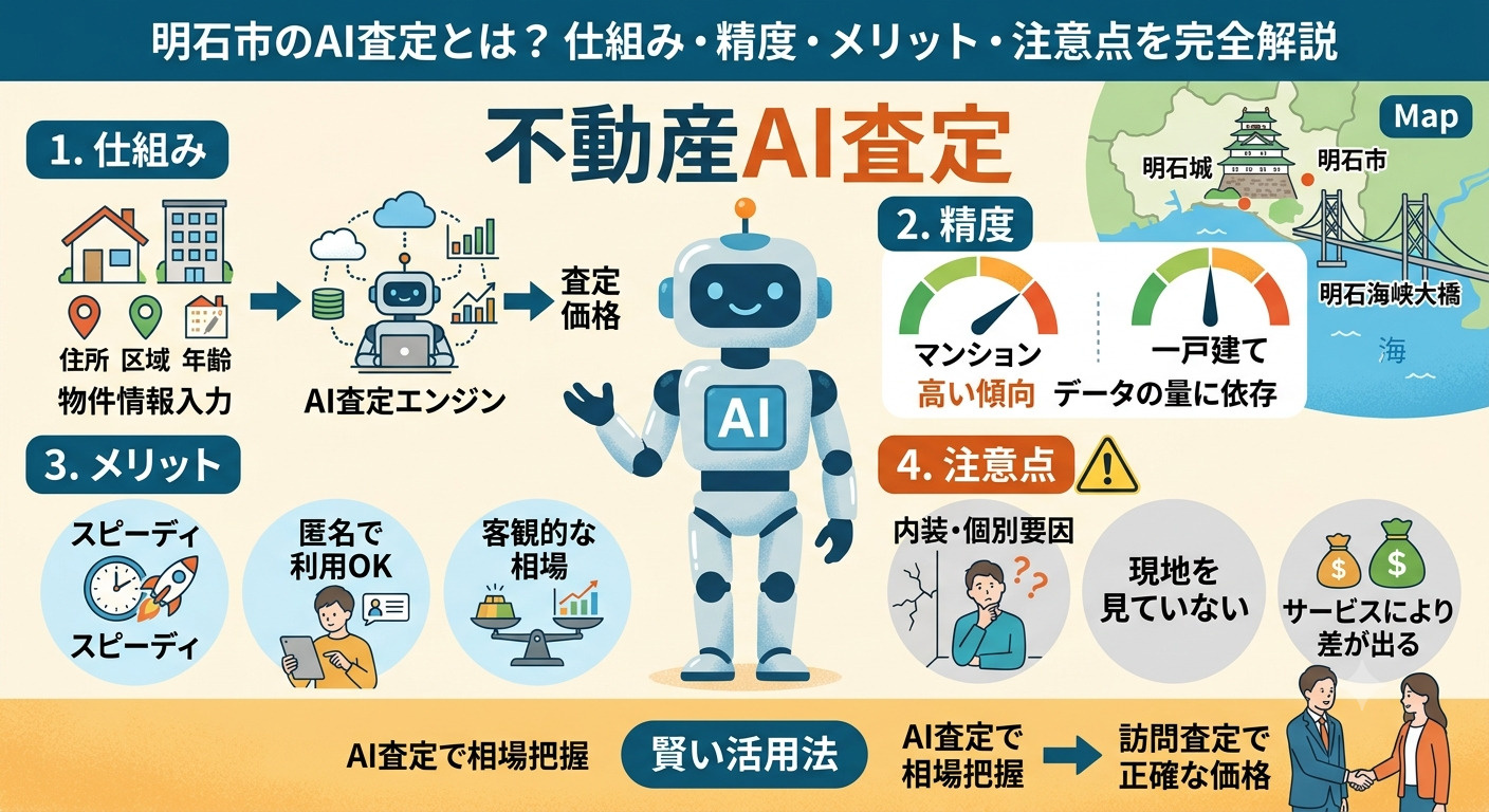 明石市のAI査定とは?仕組み・精度・メリット・注意点をプロが徹底解説の画像