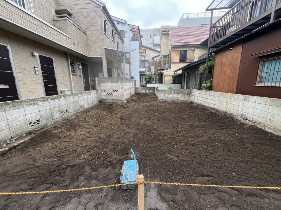 大田区南千束3丁目 前面道路を含む現地写真