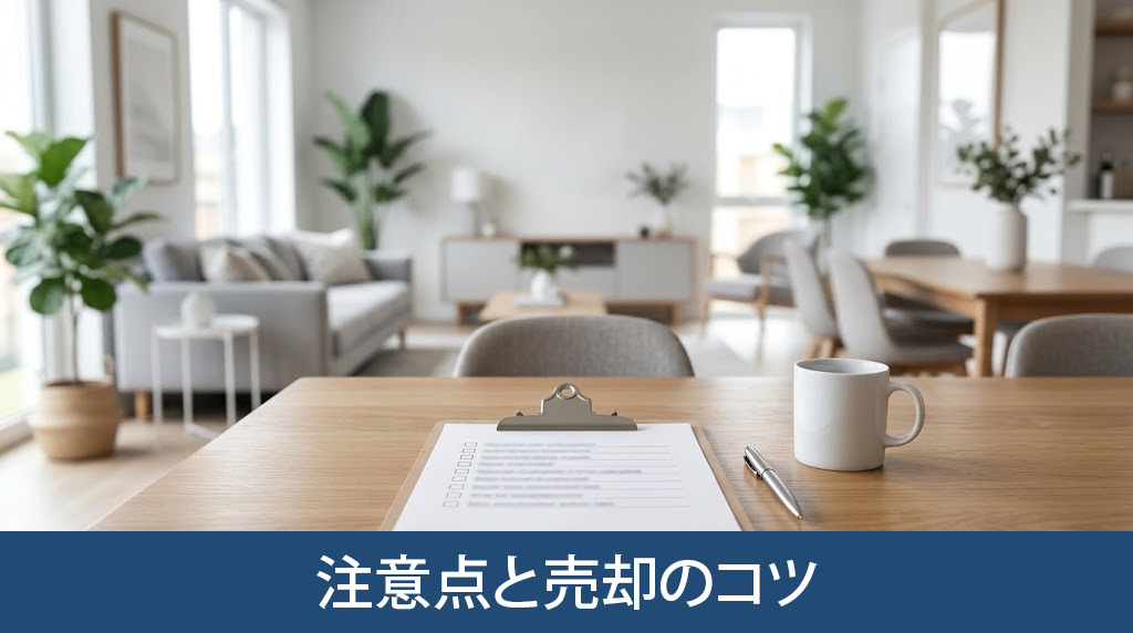 失敗を防ぐための注意点と売却のコツ