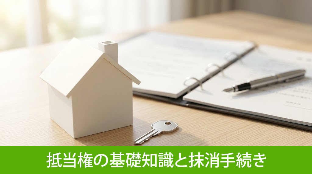 売却に不可欠な抵当権の基礎知識と抹消手続き