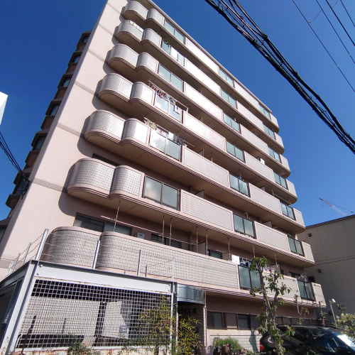 【平野駅徒歩2分】平野区背戸口4丁目 2LDK♪角部屋・敷金なし・更新料なし・402号室のマンションの画像