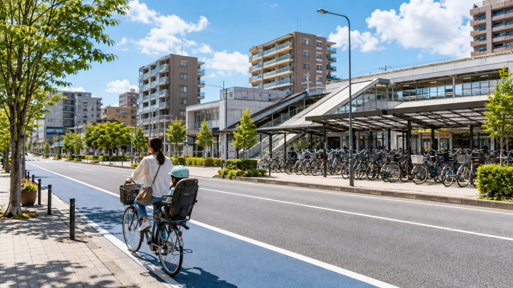 市川市は自転車で暮らしやすい？駐輪場・道路事情・自転車移動を徹底解説の画像
