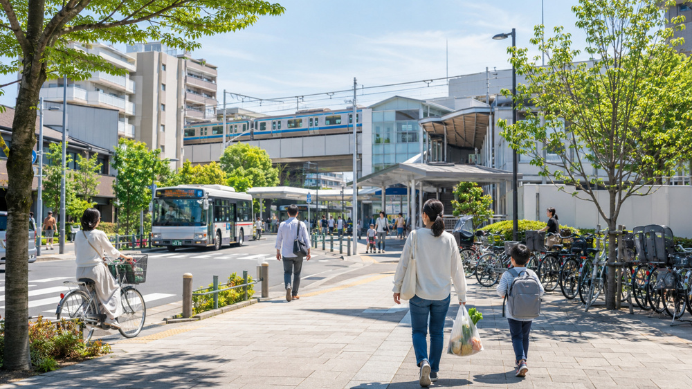 市川市で車なし生活はできる？電車・バス・自転車だけで暮らせるエリアを考えるの画像
