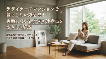 デザイナーズマンションで暮らしたい方必見！失敗しない選び方と注意点をやさしく解説の画像