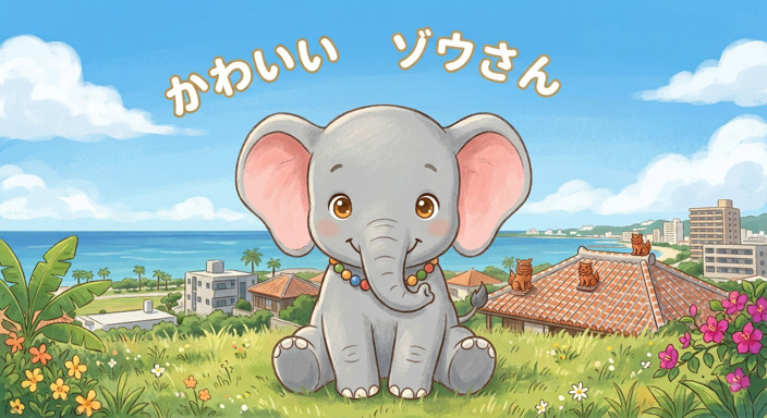 今日は　ゾウの日ですの画像