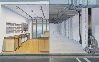 店舗移転で迷う居抜きとスケルトン比較!出店コストを抑える選び方を解説の画像