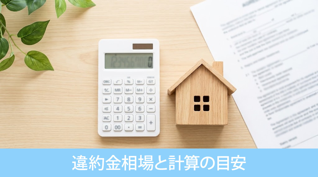  売却キャンセル時の違約金相場と計算の目安