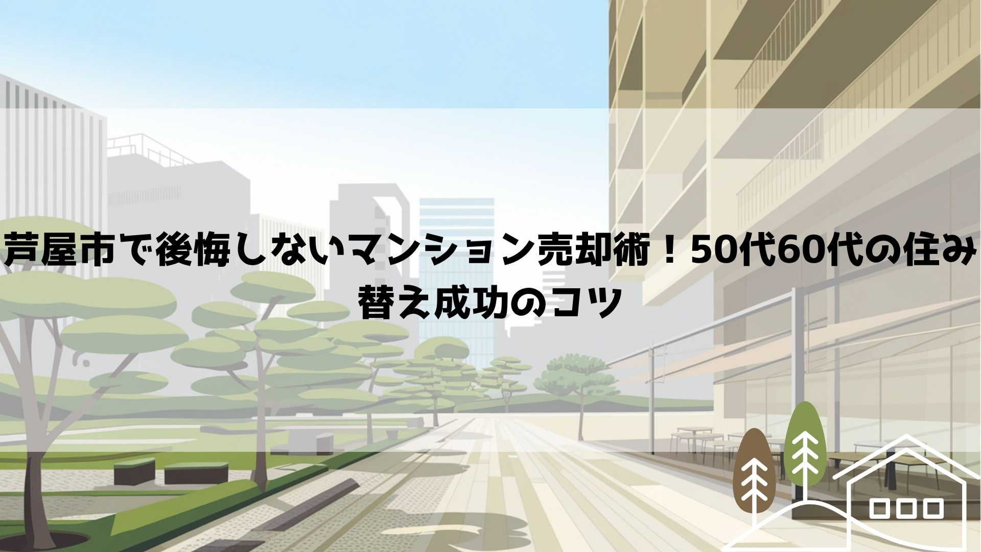 【2026年最新】芦屋市の不動産相続でお悩みですか?兄弟間の遺産分割と売却の進め方を解説の画像