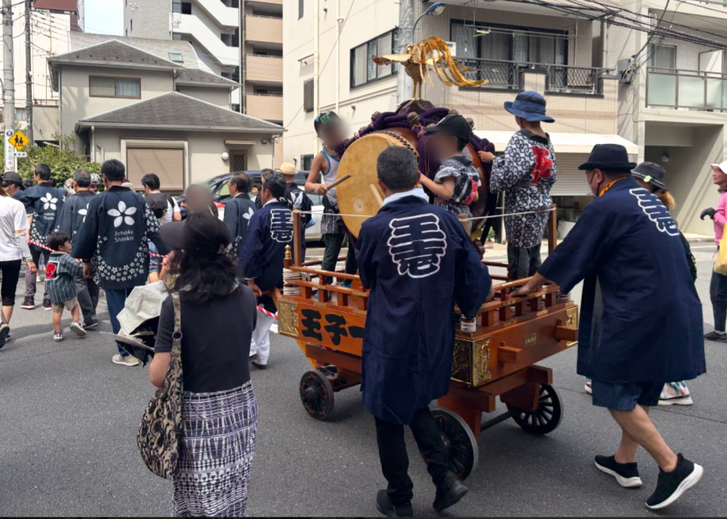 王子の夏といえば御神輿!の画像