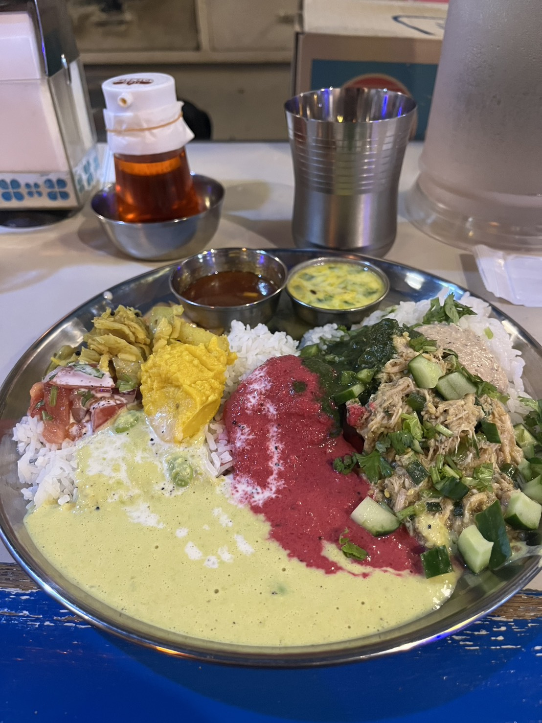 冷たいスパイスカレー の画像