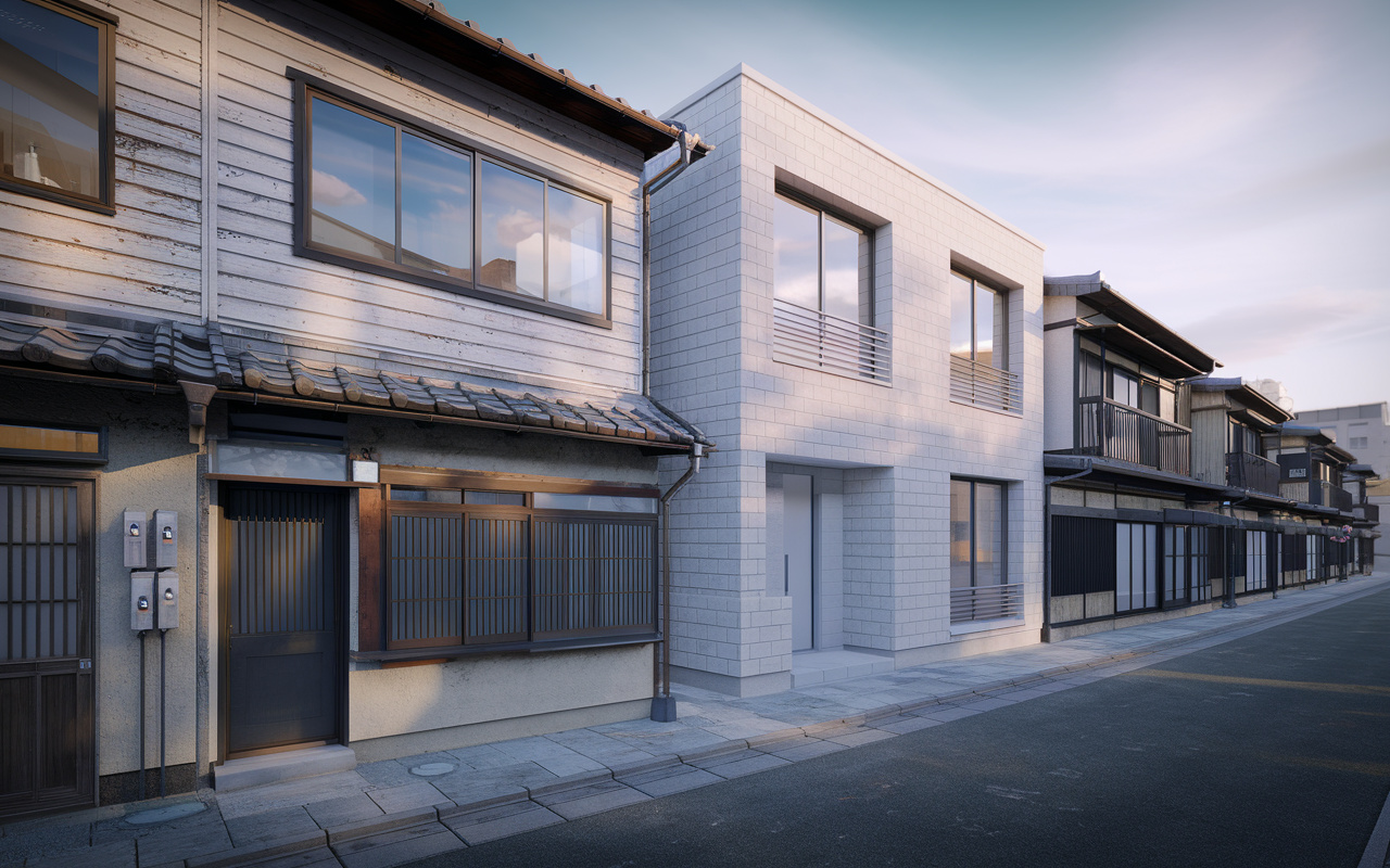 新喜多の長屋を三階建てにできる？建替えの前提条件と注意点を解説の画像