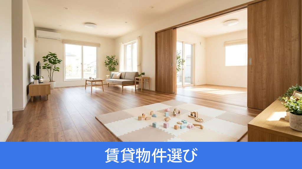 赤ちゃんと暮らすためにおすすめの賃貸物件選び